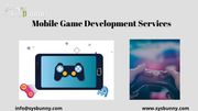 Mobile Game Development Company in USA SysBunny