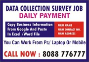 Online Part time Jobs | Survey Job | Dat collection | 4069 | Benga